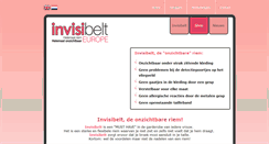 Desktop Screenshot of invisibelt.nl