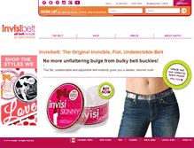 Tablet Screenshot of invisibelt.com